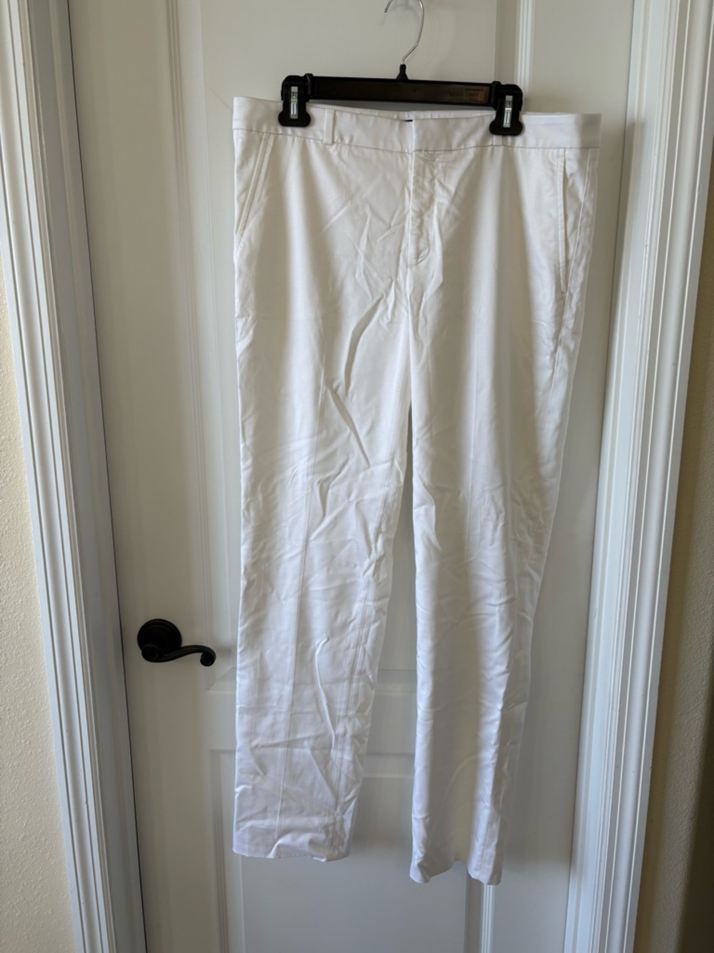 Banana Republic Ryan Fit Ivory Pants Size 12L
